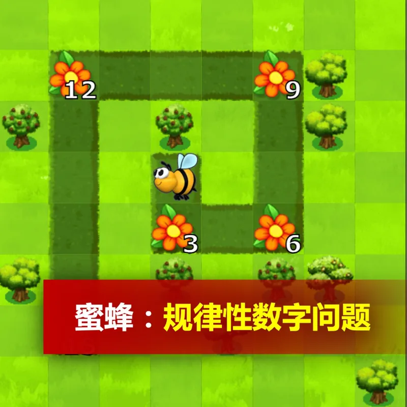 蜜蜂：规律性数字问题